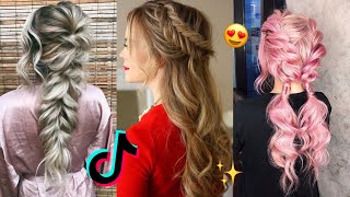 💇🏻‍♀️ TOP DIY HAIRSTYLE TUTORIAL HAIR HACKS &amp; TIPS TikTok Compilation Part 9