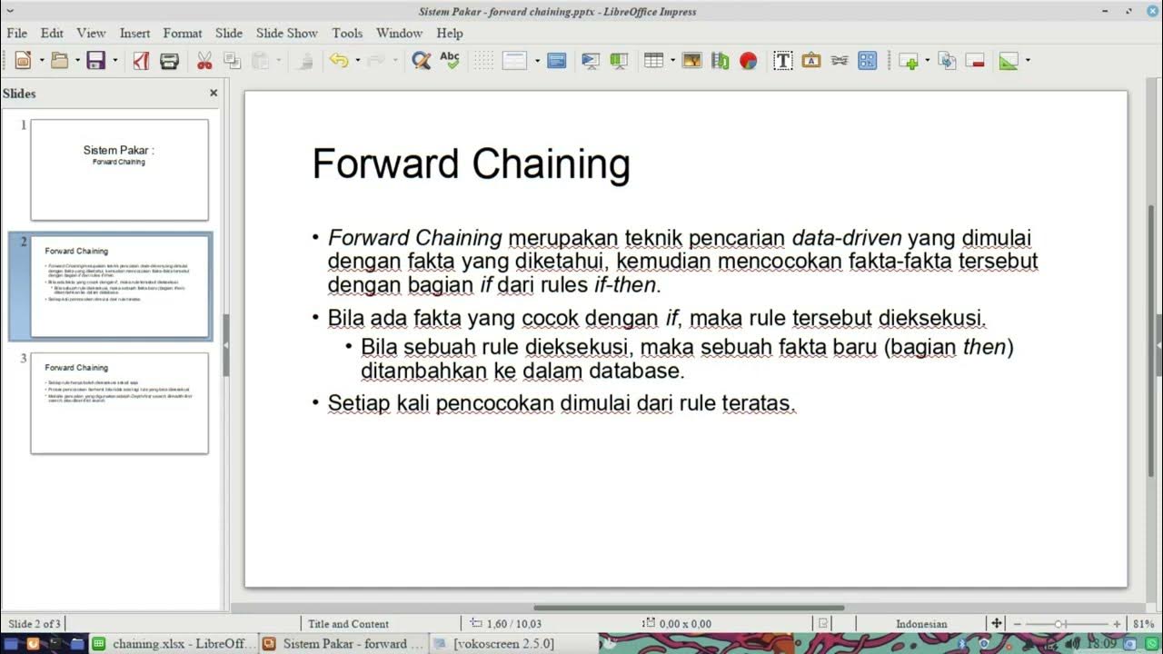 Penjelasan Forward dan Backward Chaining - Sistem Pakar - YouTube