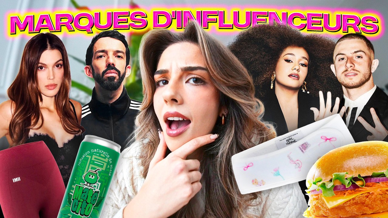 JE TESTE LES MARQUES D'INFLUENCEURS : arnaque ou pas?? (hotel mahfouf, mealy, paalm, noka matcha...)