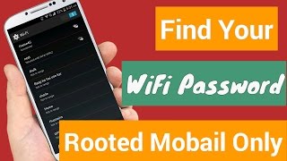 #009 How to Find Your Saved Wifi Password?/Rooted Device Only[Hindi/Urdu] screenshot 2