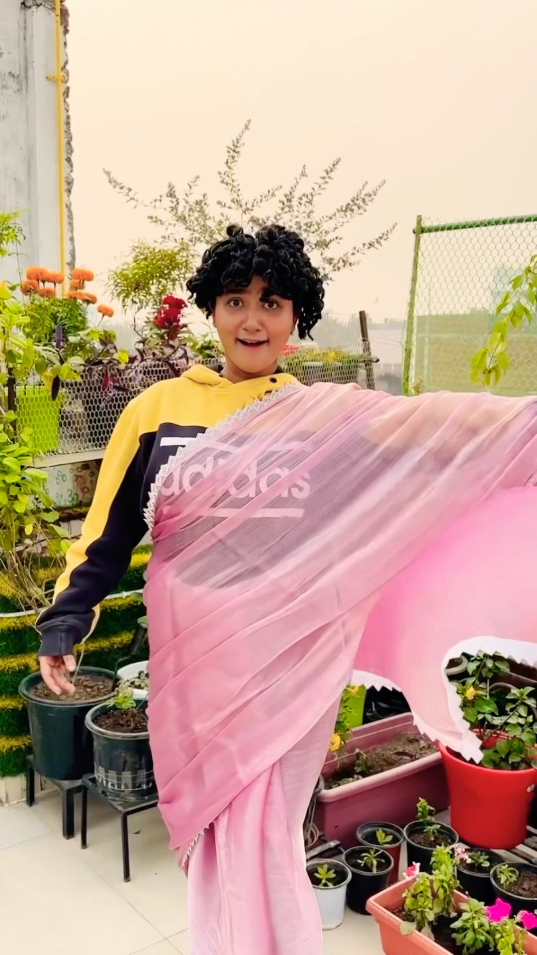 Golu Bana Papa Ki Pari ? Pink Wali Saree Part 2 #pinksaree #shorts #comedy
