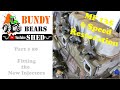 Massey Ferguson 135 6 Speed Restoration # 80 Fitting New Injectors and Injector Pipes