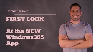 FIRST LOOK at the Windows 365 App