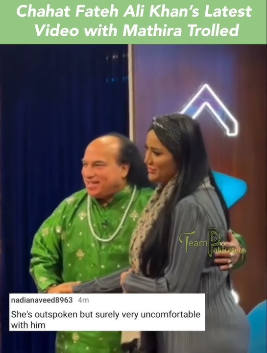 Mathira feeling uncomfortable how chahat Fatah Ali khan touching her #mathira #badobadi #chahatfateh