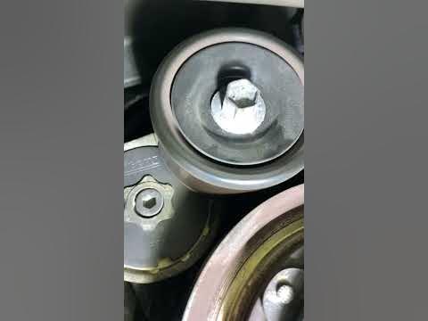 The sound of a Bad Belt Tensioner Pulley Noise needing Repair - YouTube