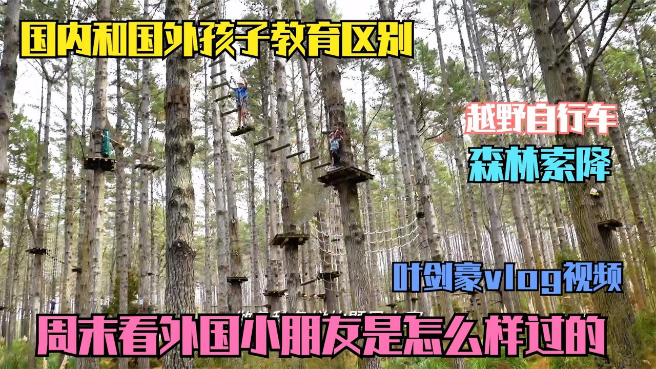 周末看外国小朋友是怎么度过的，在看看我们国内小朋友，差距多大