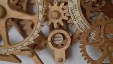 Celestial Mechanical Calendar and Orrery