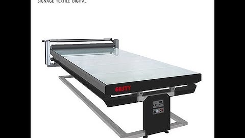 Flatbed Applicator | Application Table | Flatbed Laminator | Applicator laminate | Easty EFA