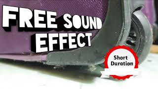 Free Sound effect suitcase wheels - efek suara roda tas koper