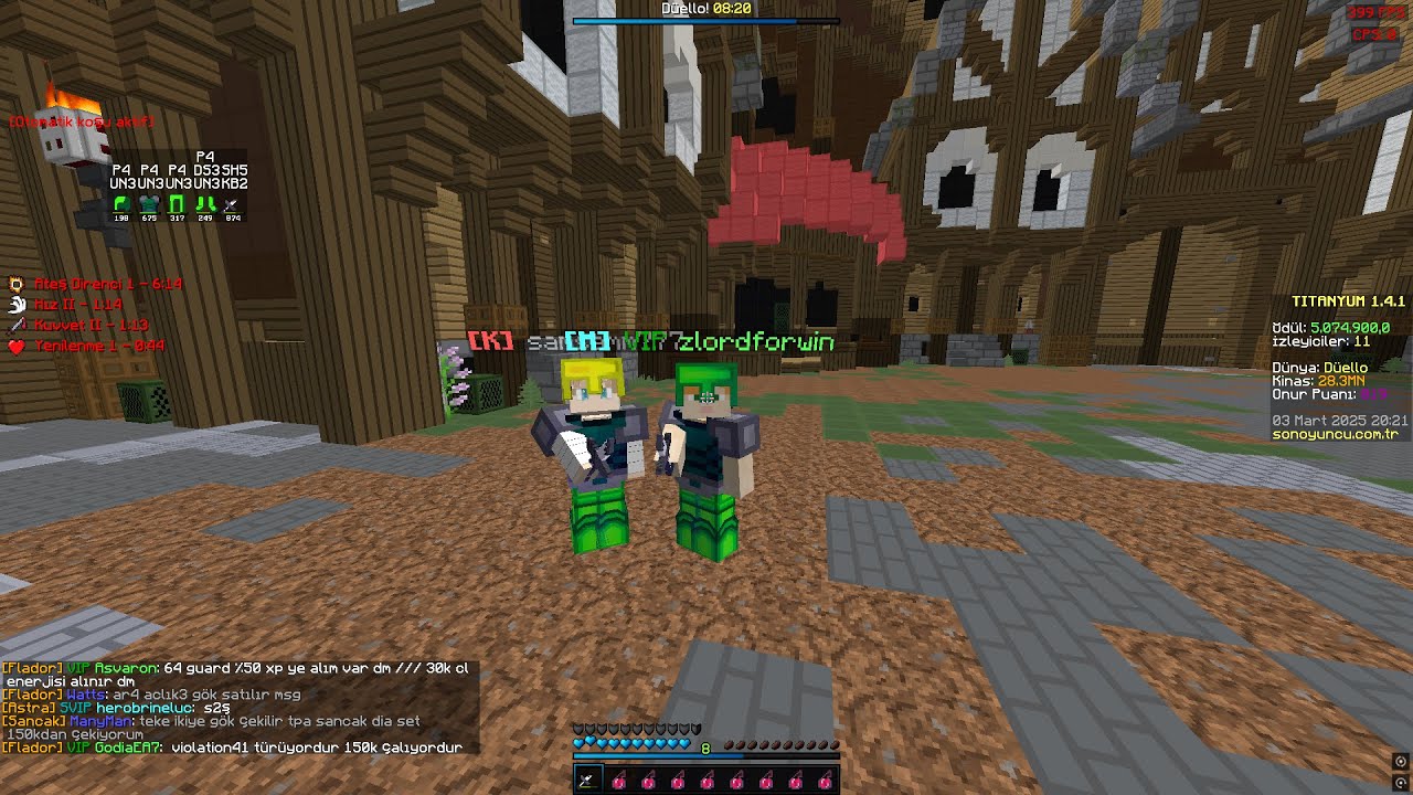 HİTİNE YÜKSEK PARALI DUELLO & 10M LİK DUELLO -SONOYUNCU TİTANYUM