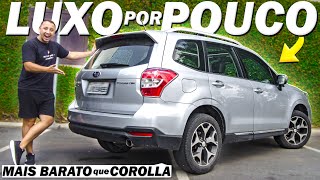 UM SUV 4x4 BARATO e ESQUECIDO MELHOR que TUCSON e CR-V? 😱 Subaru Forester S