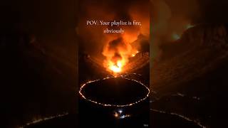 POV: DRIVING THROUGH A WILDFIRE 🚒🔥 (Code 3 Escape)