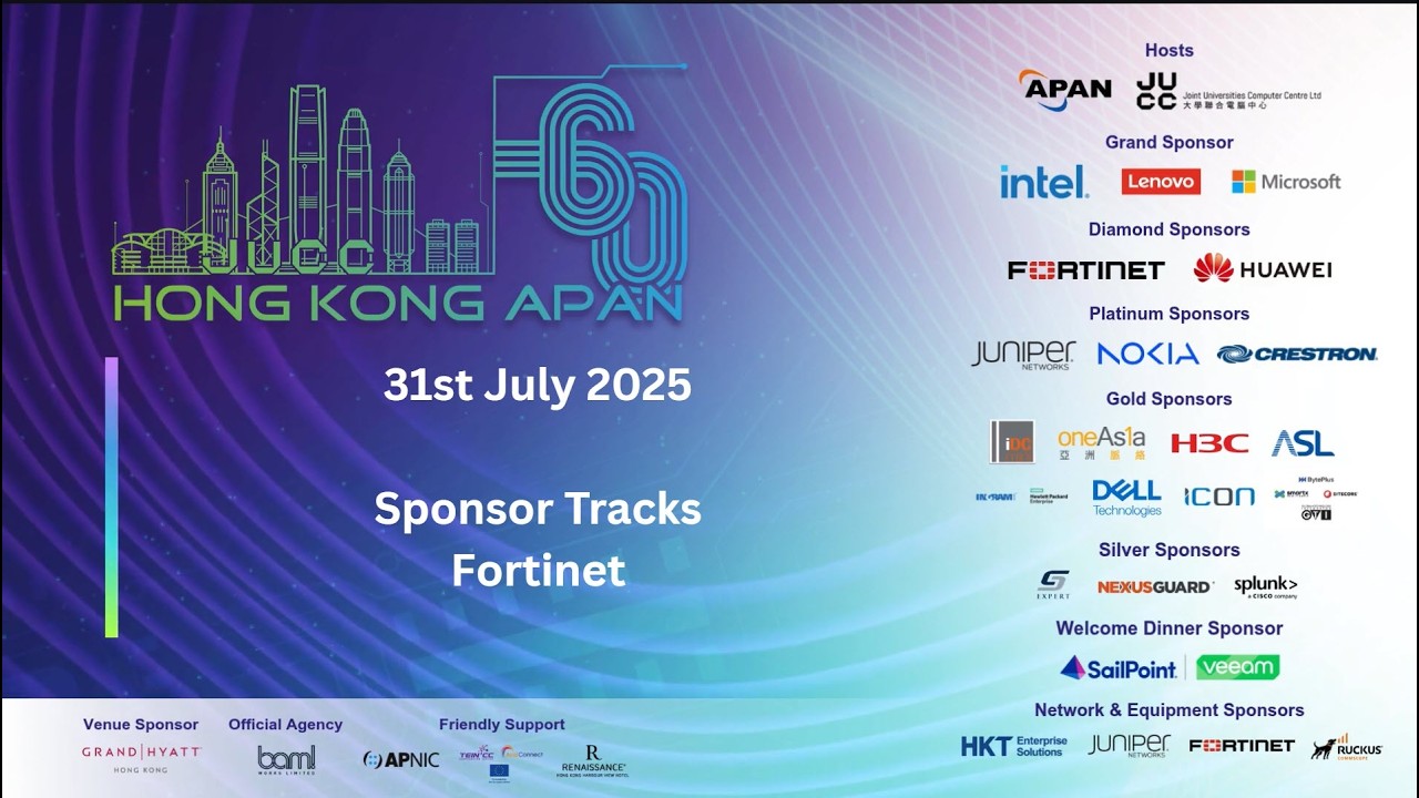 APAN60 : Sponsor Track - Part 3 - Fortinet