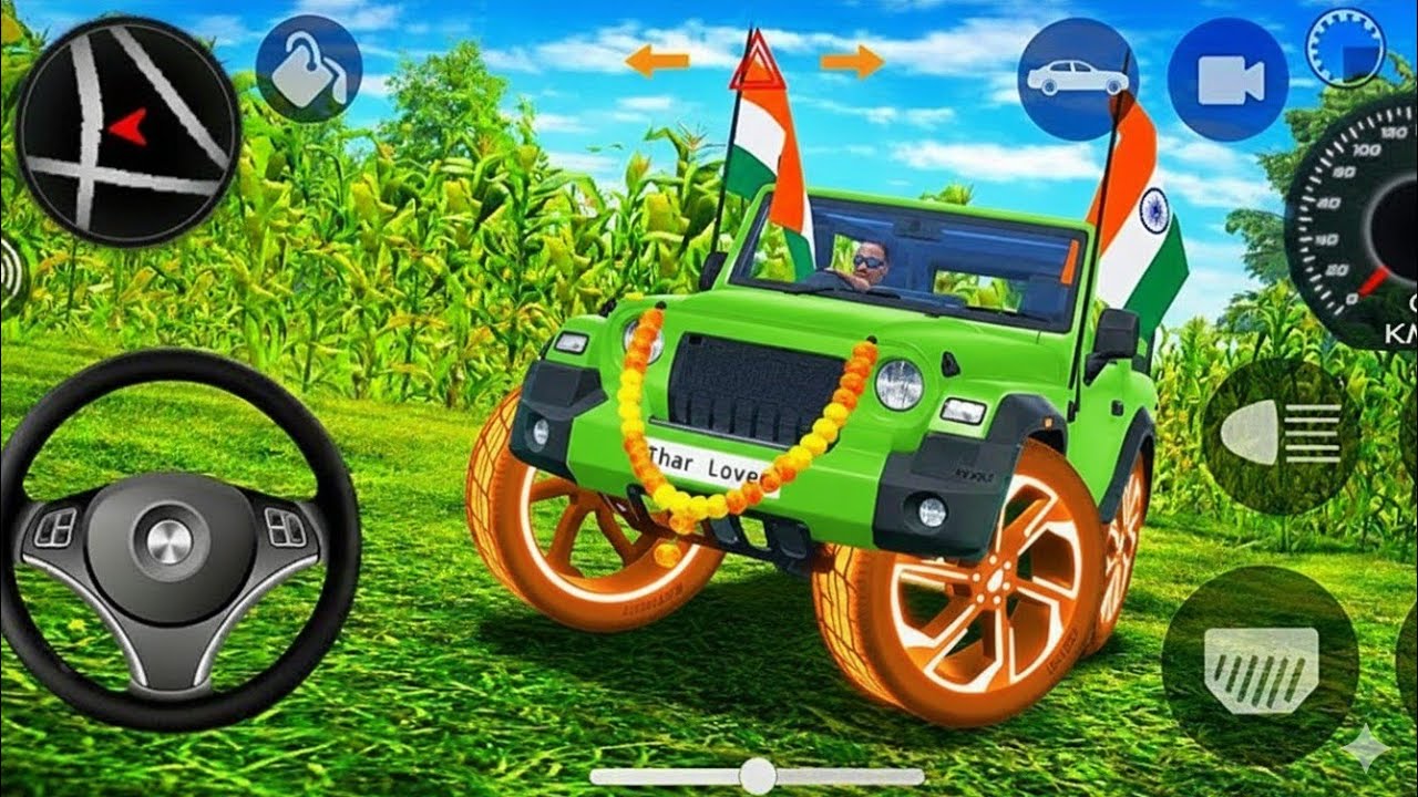 Indian Car Simulator Gameplay | Village to City Driving Challenge