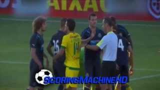 Coloccini vs. Caetano - Paços de Ferreira vs. Newcastle (Friendly Game - 23.07.13) Resimi