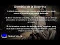 Dominio de Doctrina Mateo 5:14-16