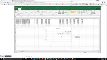 Visualizing data with Excel