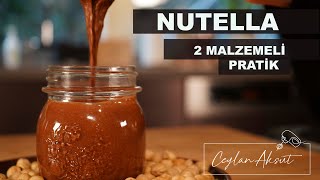 Sağlıklı Nutella Tarifi 2 Malzemeli