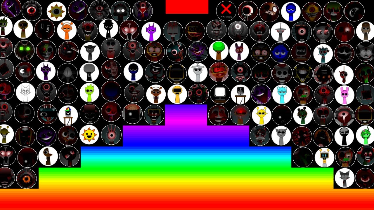 ALL 160 Sprunki Phase 1 - 8 Survival Marble Race