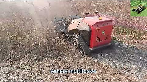 Vigorun remote operated utility flail mulcher made by Vigorun Tech