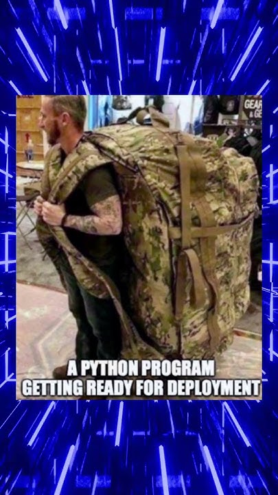 A Python Developer getting ready for Development `Meme 16` #memes # ...