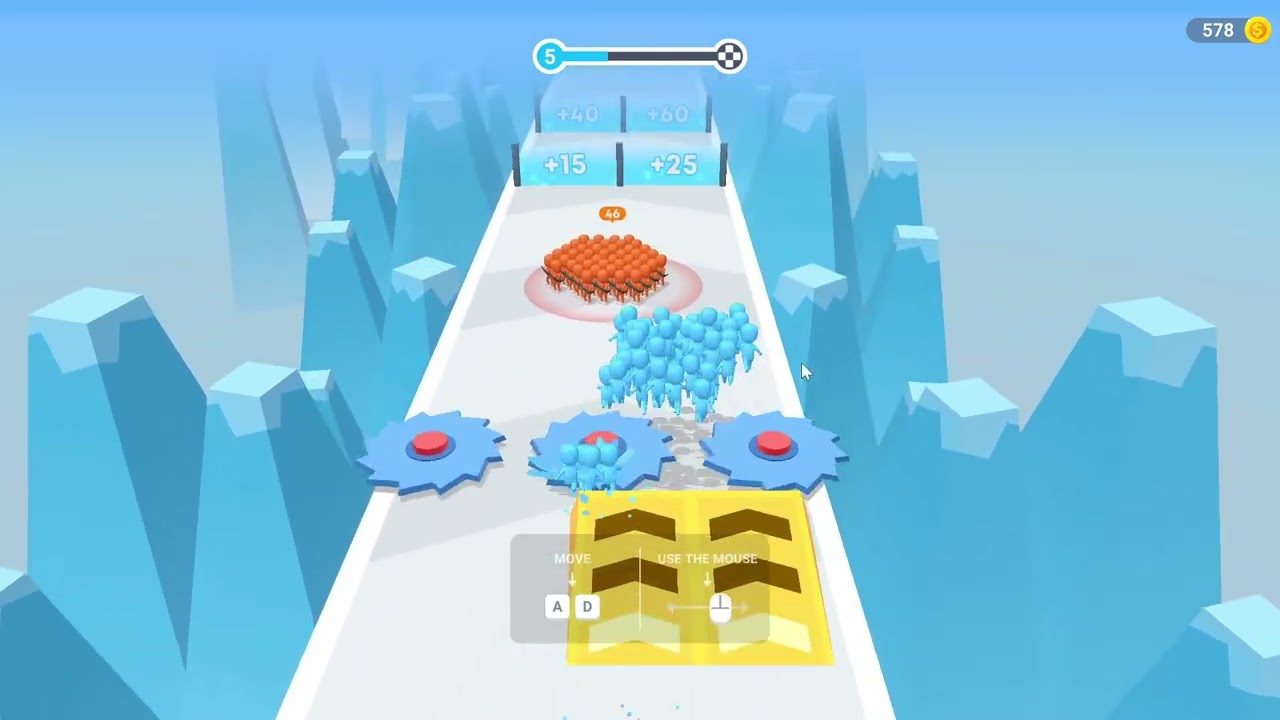 Count Masters Stickman Gameplay | Epic Crowd Battle & Math Runner Game (Android/iOS)