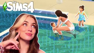 Toddler and Infant Pools Console Friendly│ No CC │ Sims 4  │ Tutorial