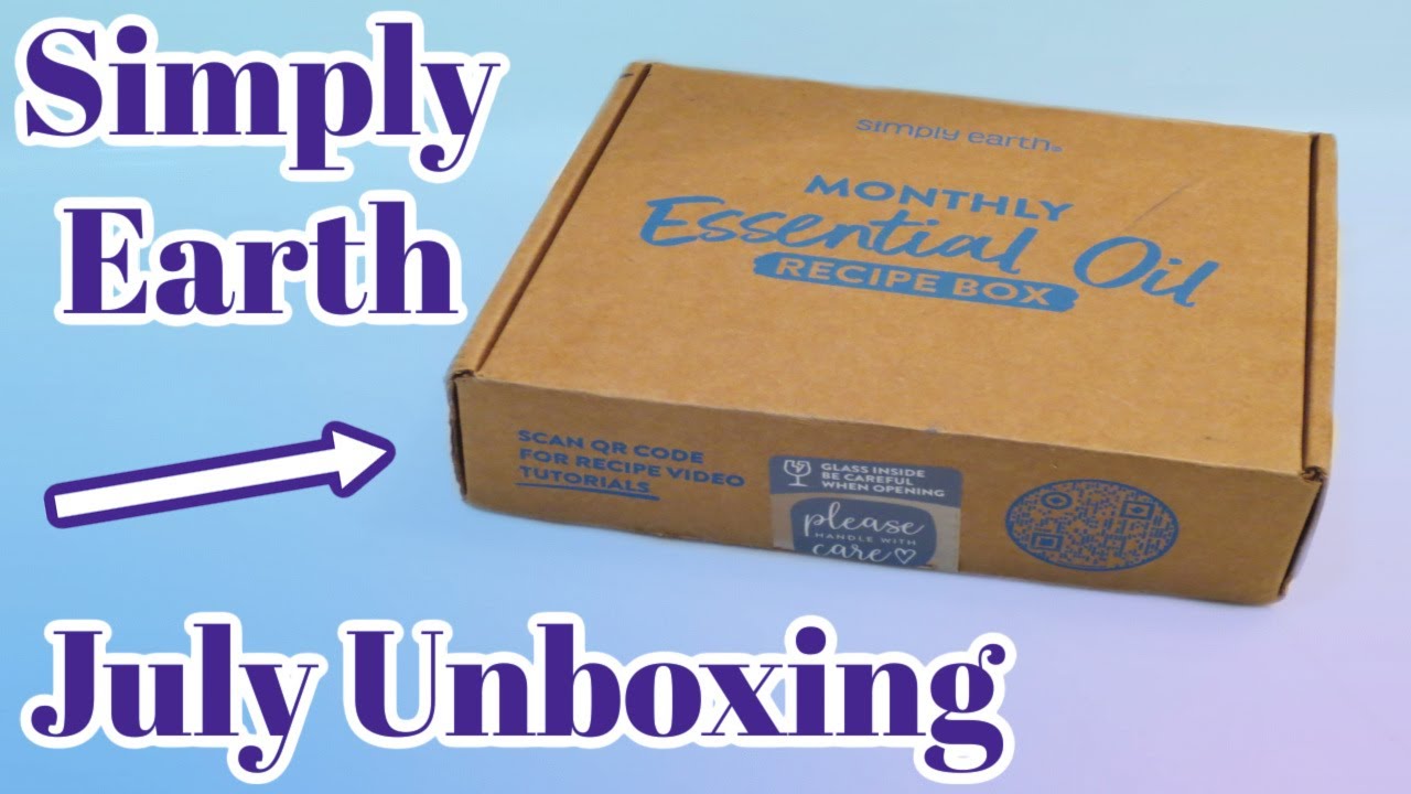 Simply Earth - July 2021 Essential Oil Unboxing + Promo Code!