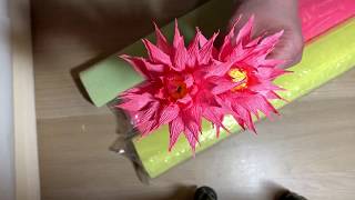 Цветы своими руками. Видео МК. DIY paper flowers. Video lesson.