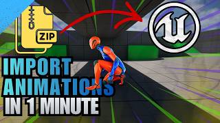IMPORT ANIMATIONS in 1 MINUTE | Unreal Engine 5.7