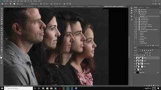 Family Composite Profiles editing tutorial in Photoshop screenshot 2