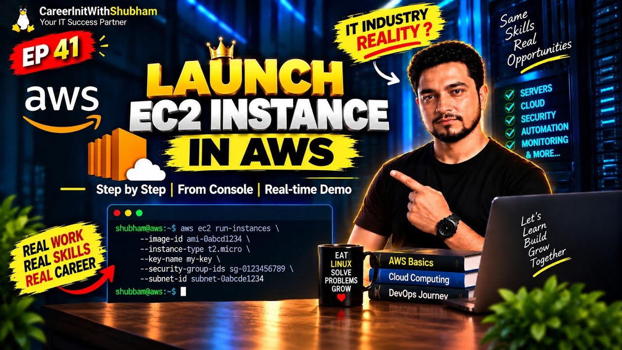 Ultimate Linux Setup on AWS EC2 (Complete Guide) - YouTube