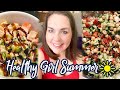 Cook healthy &amp; delicious meals with me | First day of SUMMER vlog! | Healthy Girl Summer