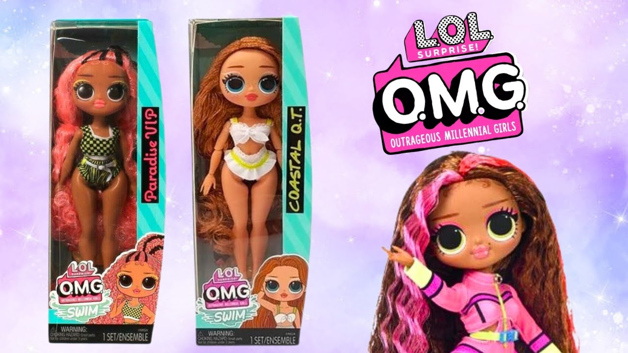 NEW OMG Dolls Unboxing Sketches, Melrose, Skate Boss, Kicks Babe 