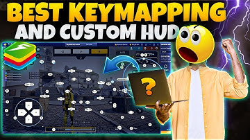 Best Keymapping for free fire PC 🎯 | Bluestacks and Msi Easy Custom HUD For New Emulator Players