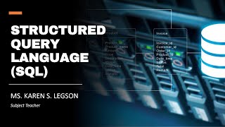 Intro to SQL Structured Query Language