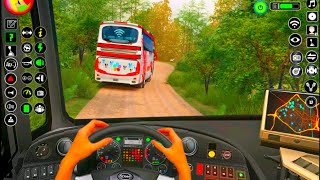 Offroad Bus Driving Games Android Gameplay 2024 । Bus Driving Game Bus Games 3D screenshot 1