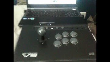 Hori Fight Stick V3 Demonstration