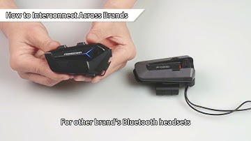 How does FreedConn FX PLUS connect with Cardo a third Brand Intercom /Make group talking by Mesh Net