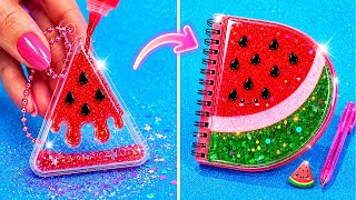 Cute Art Class Glow-Up! ✨ Easy Mini DIYs and School Hacks Ideas