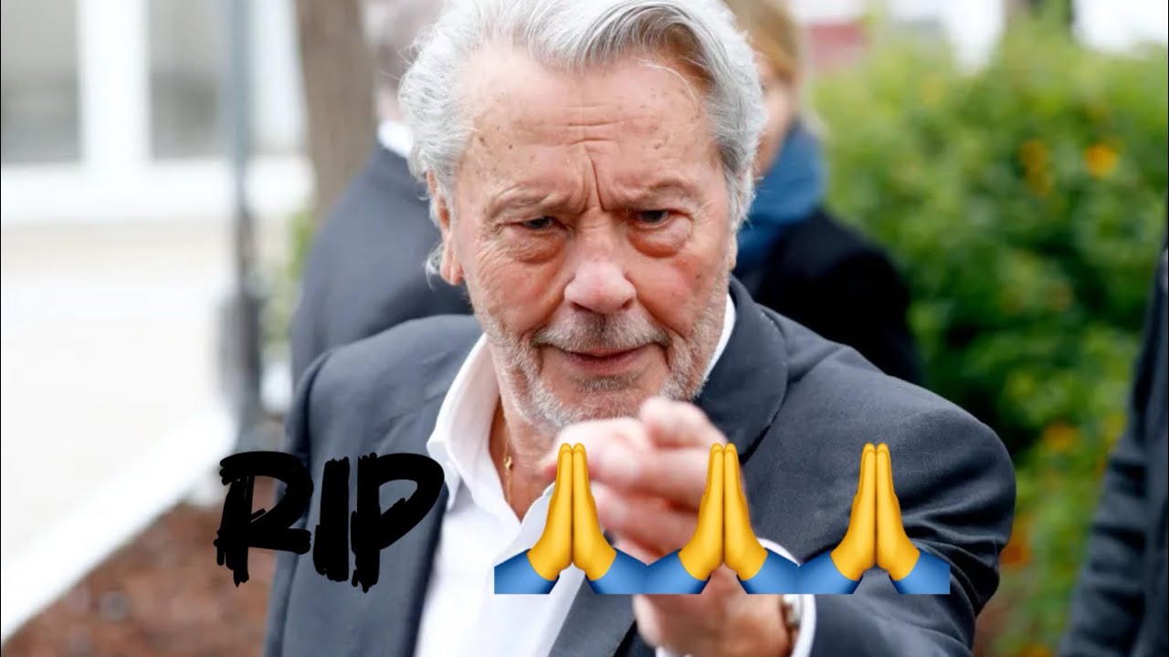 alain delon RIP 🙏 - YouTube