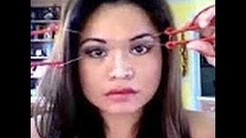 Eyebrow Threading