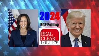 Trump Vs. Harris Election RCP Polling!