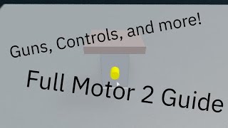 Plane Crazy: Motor 2 Mouse Control Guide #planecrazy