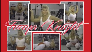 Tonya Knight trains  American Muscle Magazine