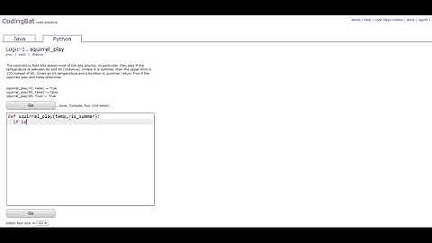 Logic-1 (squirrel_play) Python Tutorial || codingbat.com