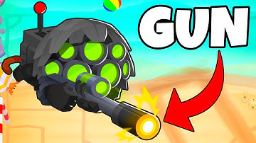 Can I WIN With ONLY Monkeys With GUNS? (Bloons TD Battles 2)