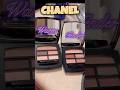 Chanel eyeshadow palette TENDER VS WARM #Chanel #chanelbeauty