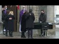 Mourners gather to honour French cinema actor Robert Hossein | AFP