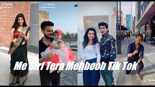 Me Sirf Tera Mehboob Tik Tok Musically India | Manjul, Awez Darbar, Avneet Kaur